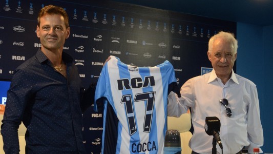 Cocca: "Desde el día que me fui de Racing sabía que quería volver"