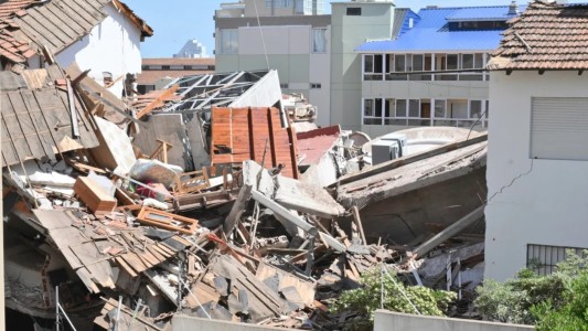 Derrumbe en Gesell: los bomberos "no pierden la esperanza de encontrar con vida" a Dana