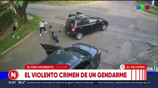 Brutal asesinato de un gendarme en El Palomar