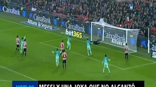 Messi y una joya que no alcanzó