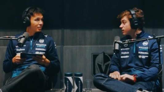 "Sos un boludo": Franco Colapinto le enseñó a Alex Albon palabras argentinas