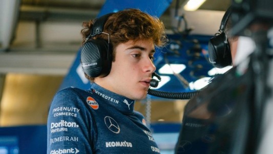 Colapinto habló tras el Gran Premio de Las Vegas: cómo se enteró de la muerte de su abuelo y su "parecido" con Messi