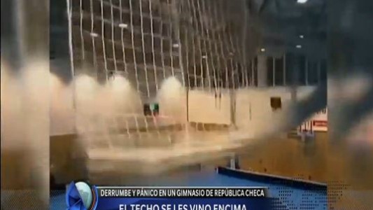 República Checa: se les vino el techo encima
