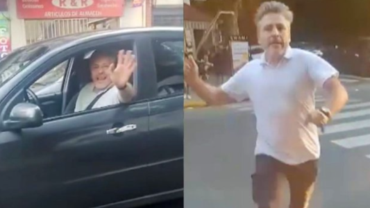 Relatos salvajes en Flores: amenazó con un fierro a un peatón al que casi atropella