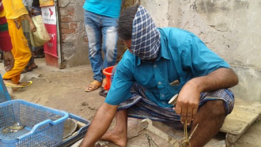 India: se quedó dormido y un tigre le desfiguró la cara