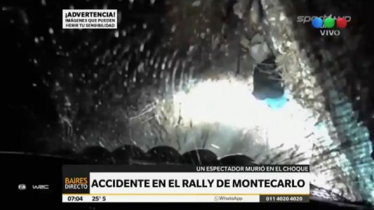 Accidentado inicio del Rally de Monte Carlo: murió un espectador