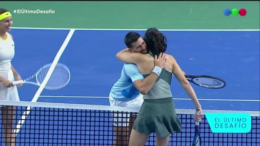 Del Potro se despide: el tremendo punto que disputaron Sabatini y Djokovic