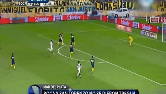 Boca y San Lorenzo igualaron 2-2