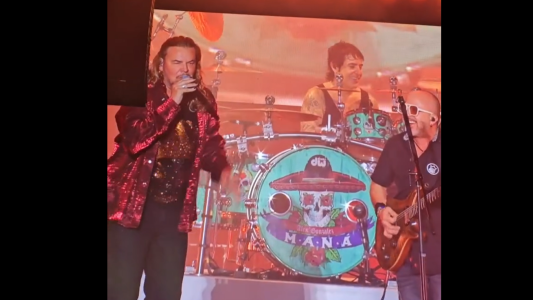 El vocalista de Maná arremetió nuevamente contra el reggaetón: "Acá sí se hacen letras"