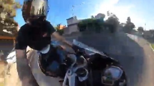 Intento de robo de una moto transmitido en vivo por Instagram
