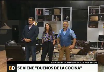 Este domingo debuta "Dueños de la cocina"