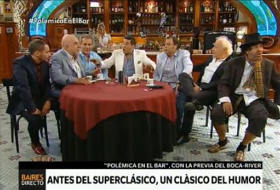 Antes del Superclásico, no te pierdas "Polémica en el bar"