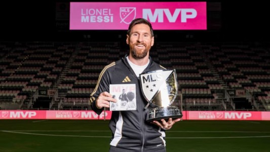 Lionel Messi fue elegido como el MVP de la temporada 2024 de la MLS