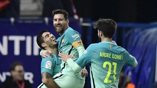 Con golazos de Messi y Suárez, Barcelona le ganó al Atlético Madrid de Simeone