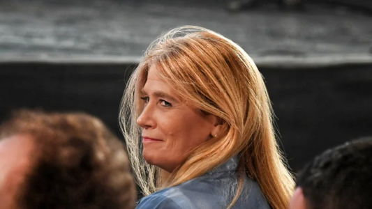 A pesar de la ausencia de Axel Kicillof, Verónica Magario fue a la asunción de Cristina Kirchner en el PJ