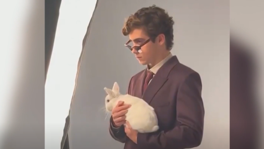 Franco Colapinto debutó como modelo