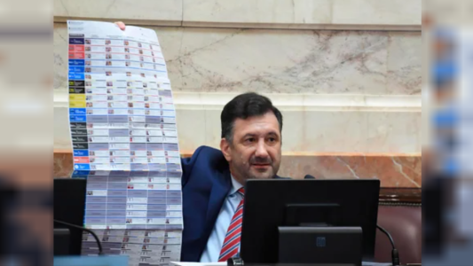 Por supuestas irregularidades en la sesión, Kueider pidió que lo restituyan como senador