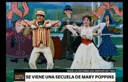 Cine: se viene una secuela de Mary Poppins