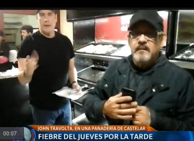 Travolta suelto en Buenos Aires