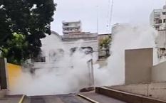 Evacuaron un pabellón del Hospital Durand por la ruptura de un tanque de oxígeno