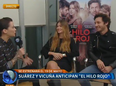 China Suárez y Benjamín Vicuña, juntos y a solas con Telefe Noticias