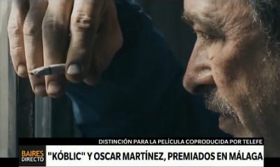 Kóblic y Oscar Martínez, premiados en Málaga