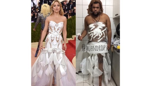 #Esviral Un blogger brasileño logró hacer las mejores versiones de los looks de la gala del MET