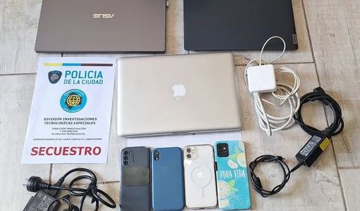 Millonaria ciberestafa: 11 detenidos en la Ciudad de Buenos Aires y cuatro provincias