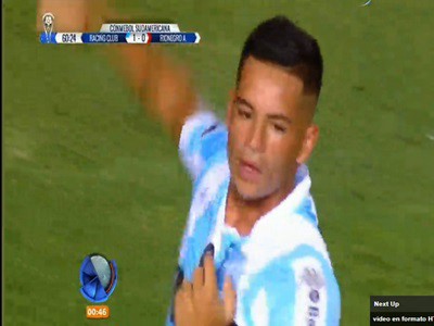 Racing debutó en la Sudamericana con una victoria