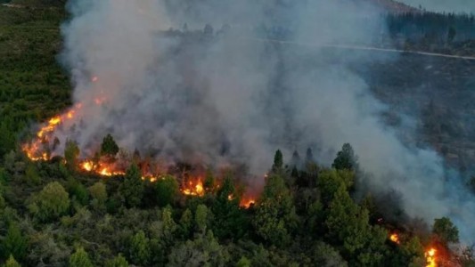 Incendio en Bariloche: llegaron las lluvias, pero se esperan ráfagas de viento para las próximas horas