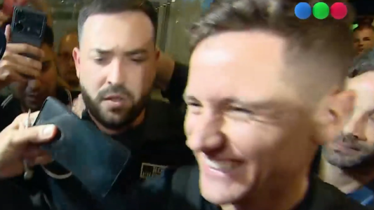 Ander Herrera llegó a la Argentina: "Hablé con Paredes para que venga a Boca"