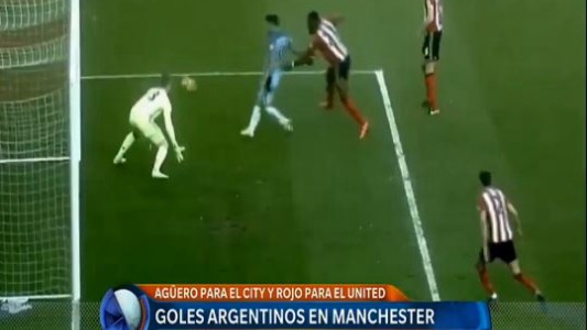 Goles argentinos en el Manchester