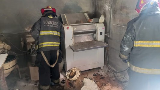 Explotó una garrafa en una panadería y el dueño quedó con el 80% de su cuerpo quemado