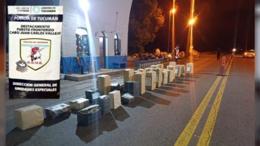 Secuestran 500 kilos de hojas de coca en la frontera con Salta