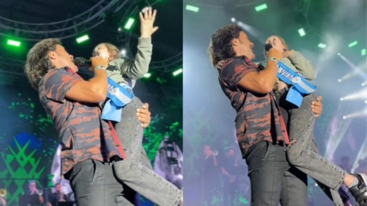 Una nena con cáncer cumplió el sueño de cantar “Color Esperanza” junto a Diego Torres en Jesús María y conmovió a todos