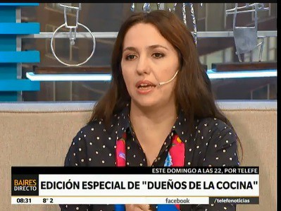 Narda Lepes en Baires Directo