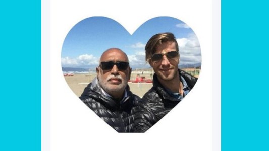 Oscar González Oro presentó a su novio en Instagram