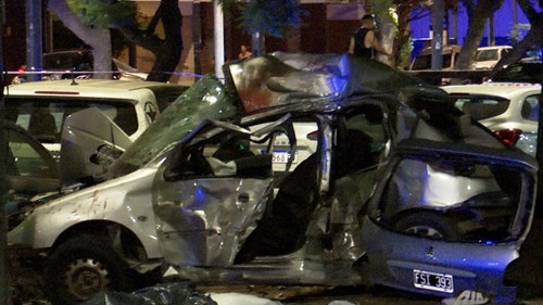 Rosario: Imputarán por doble homicidio al joven conductor que atropelló a alta velocidad a una madre y a su hija