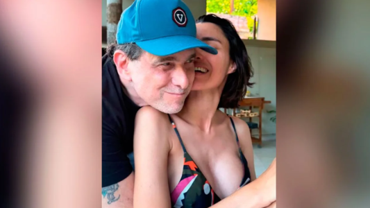 Se casaron Andrés Calamaro y Natalí Franco