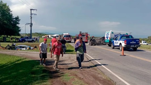 Choque fatal en Córdoba: siete heridos y un muerto