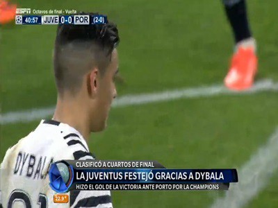 Dybala le dio el triunfo a la Juventus que avanza en la Champions