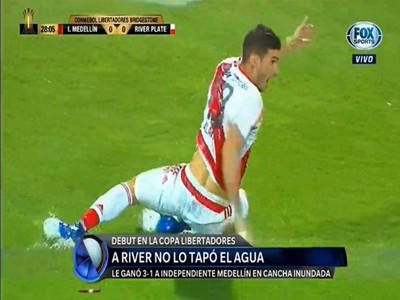 Copa Libertadores: tras la tormenta apareció River y trajo un gran triunfo de Medellín