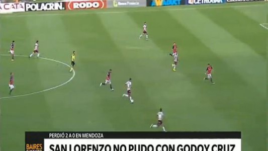 San Lorenzo no pudo con Godoy Cruz