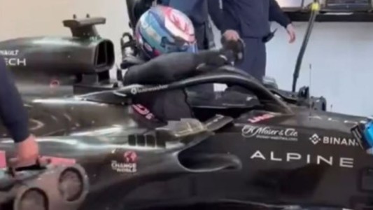 Colapinto debutó en pista con Alpine en Barcelona