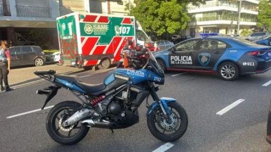 Un ciclista murió al ser atropellado por un auto en Palermo