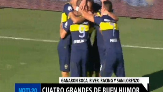 Cuatro grandes de buen humor