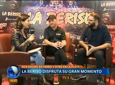 La Beriso disfruta su gran momento