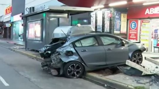 Fuerte choque en Belgrano: cuatro heridos