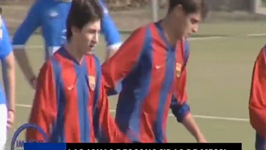 Las imágenes inéditas de Messi a los 16 años