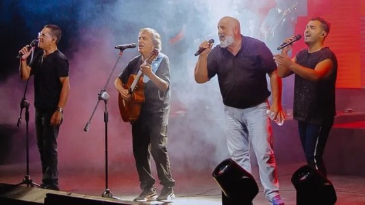 Un camionero cumplió el sueño de cantar con Los Nocheros